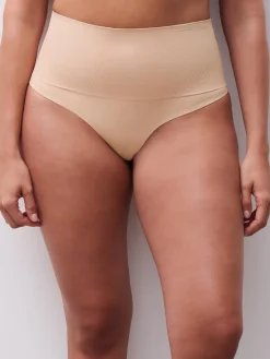 Chantelle SMOOTH COMFORT Smooth Comfort Shapewear - High waist Thong - Clay Nude
