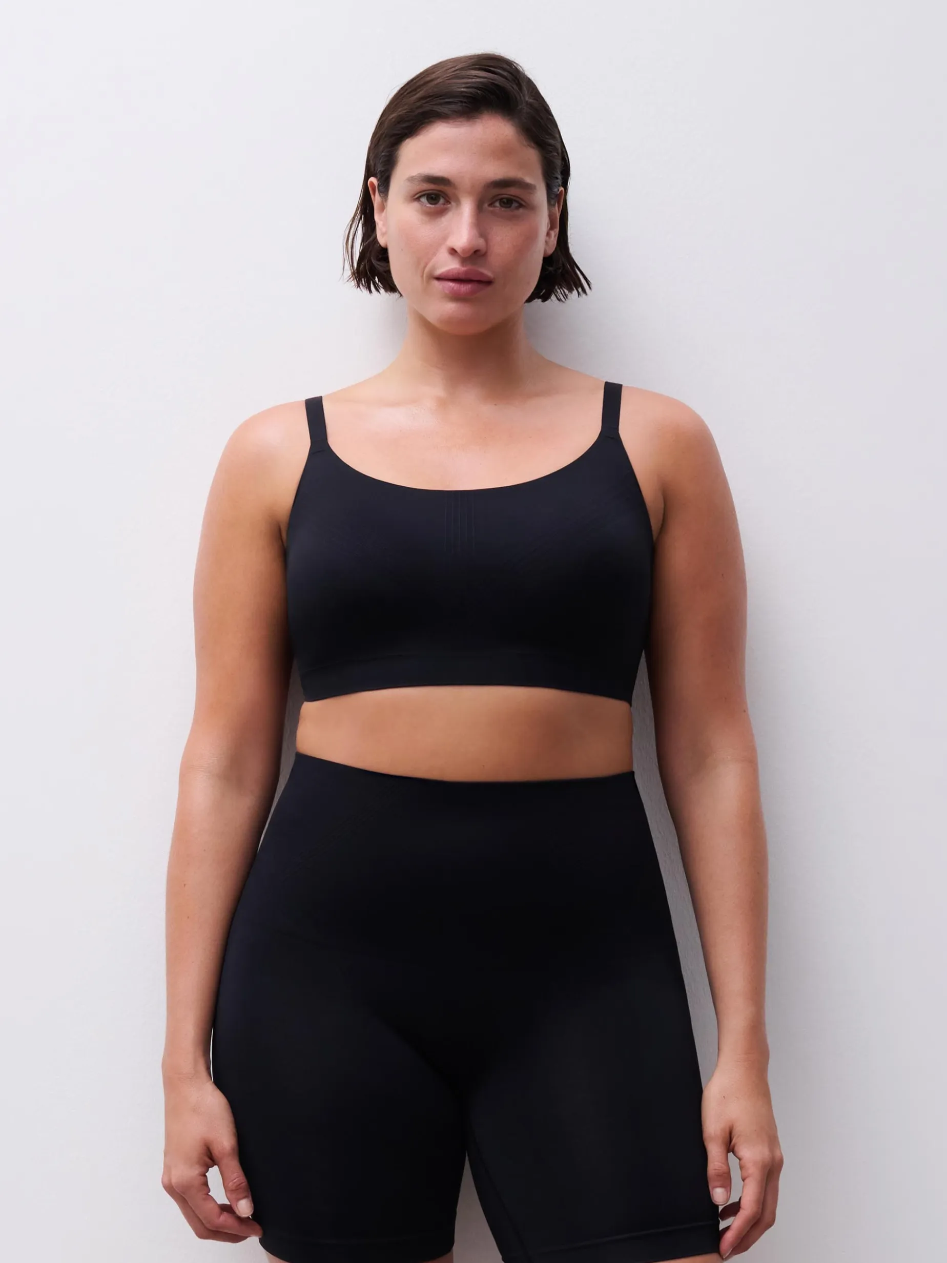 Chantelle SMOOTH COMFORT Smooth Comfort Shapewear - High waist Mid Thigh Short - Zwart