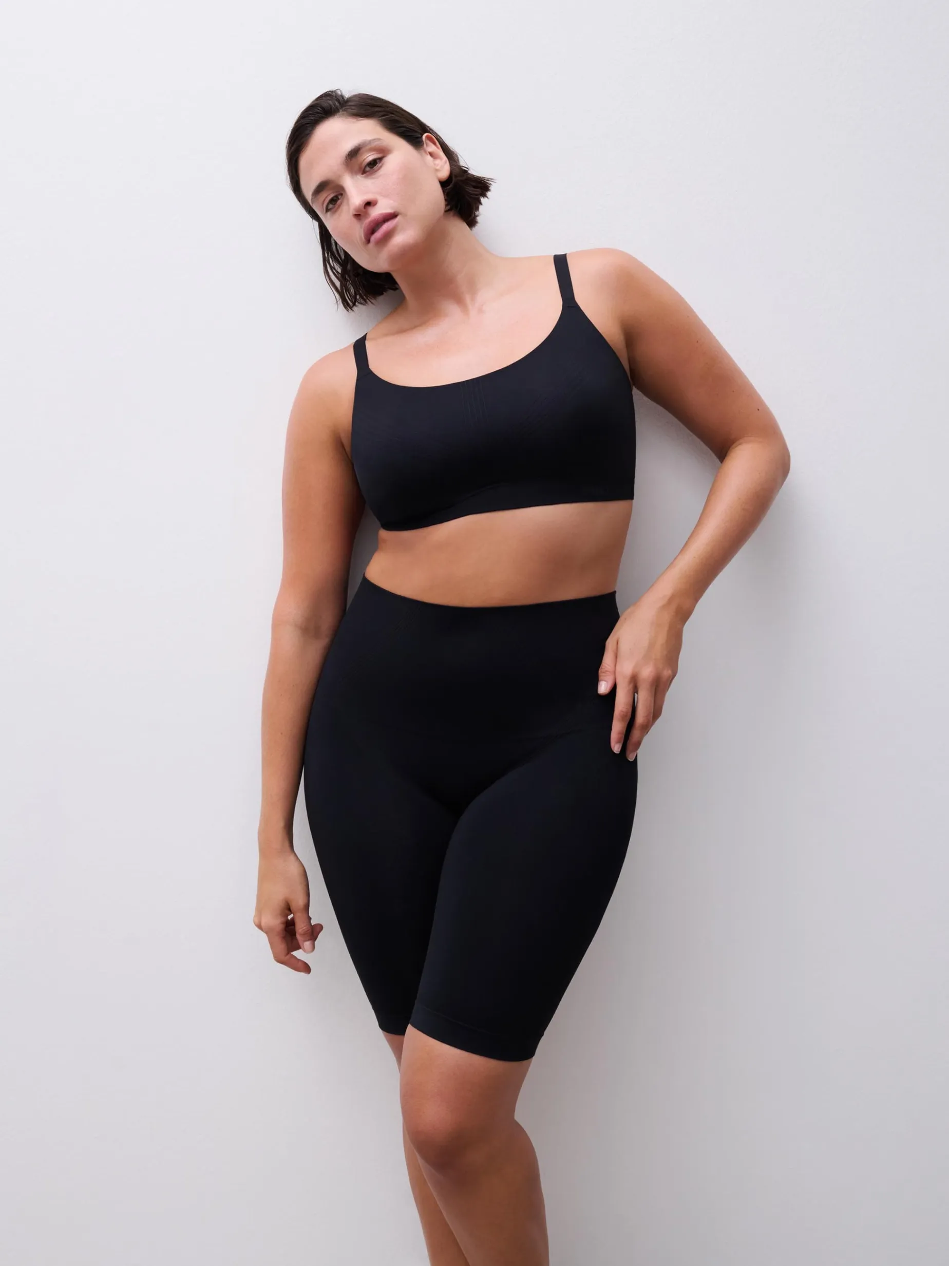 Chantelle SMOOTH COMFORT Smooth Comfort Shapewear - High waist Long Short - Zwart