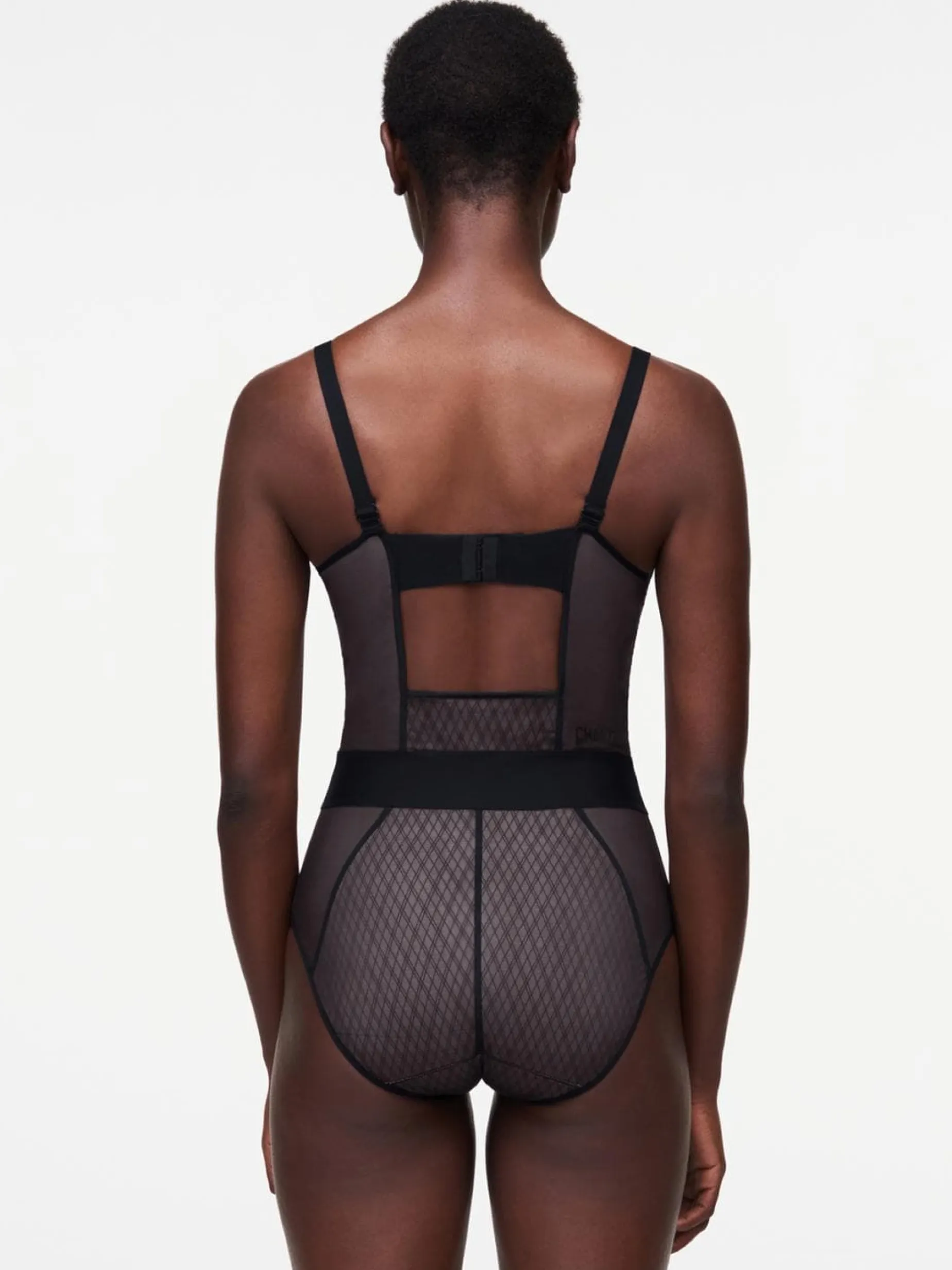 Chantelle SMOOTH LINES Body - Zwart / Beige