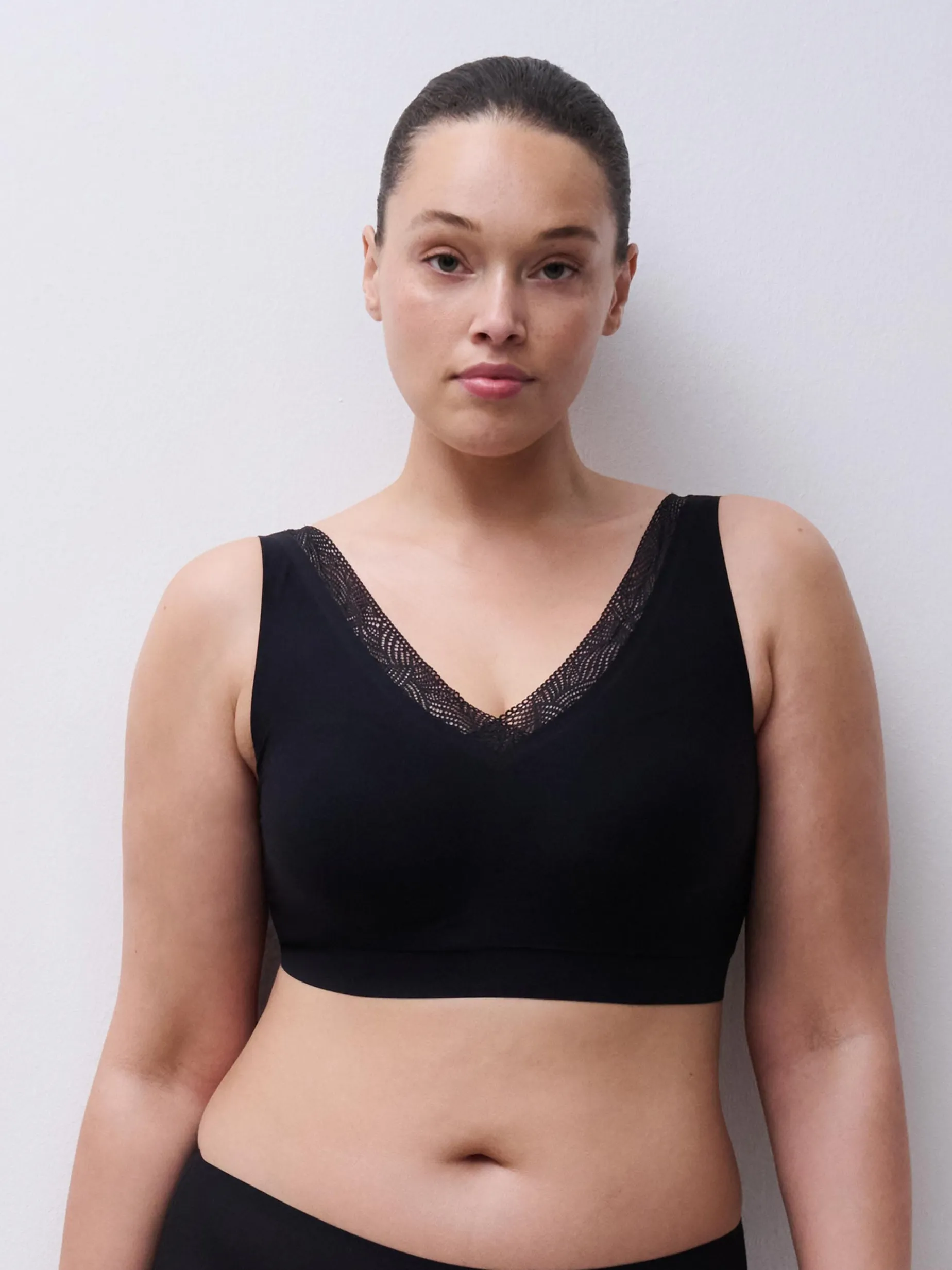 Chantelle Softstretch Beugelloze top - Zwart