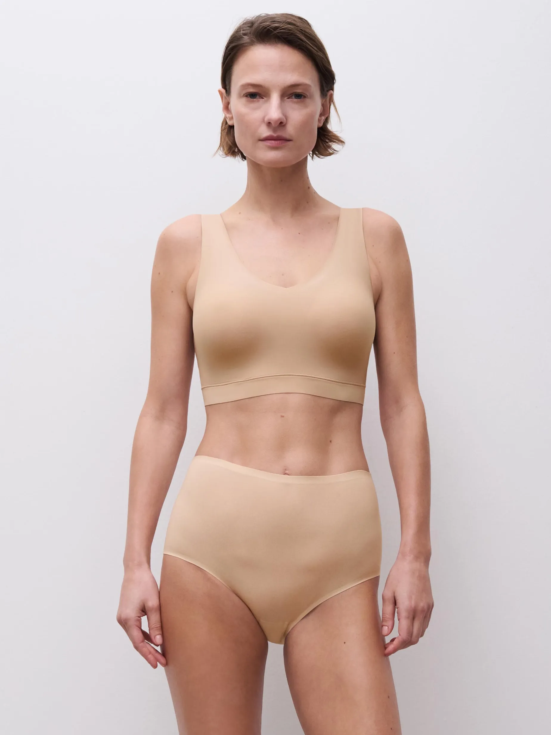 Chantelle Softstretch Hoge taille slip - Beige