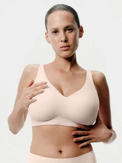 Chantelle SOFTSTRETCH POWER V-neck top - Goudkleurig Beige