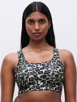 Chantelle SOFTSTRETCH POWER BH Zonder Beugel - Grey Leopard