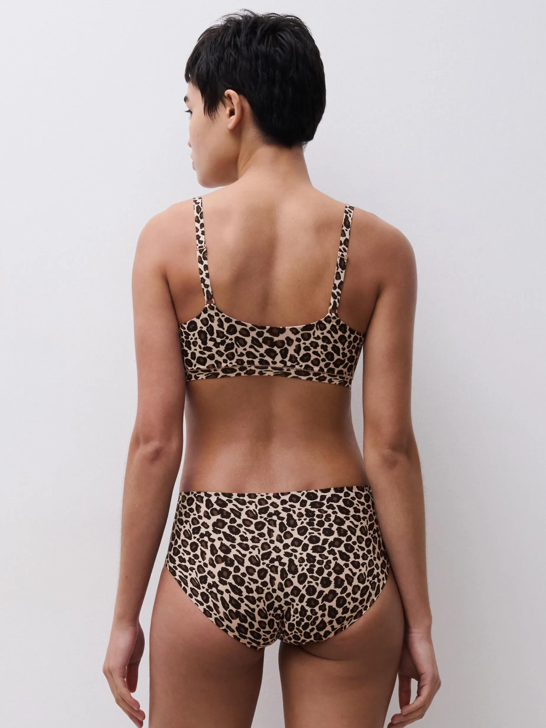 Chantelle Softstretch SoftStretch Padded Bralette - Leopard print