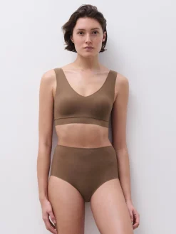 Chantelle Softstretch SoftStretch Hoge Taille Slip - Mocca