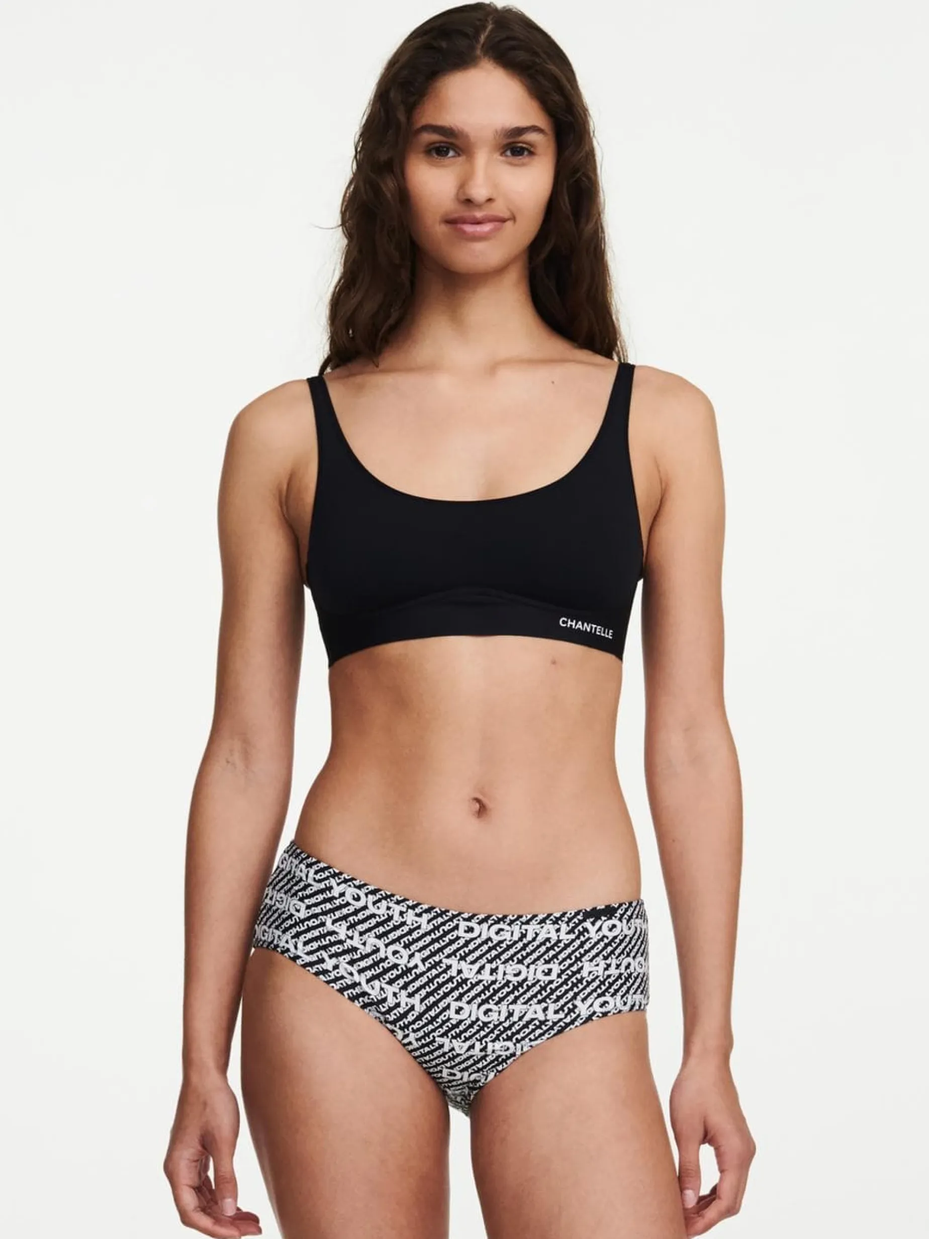 Chantelle Softstretch Soft Stretch Air Spacer top - Zwart