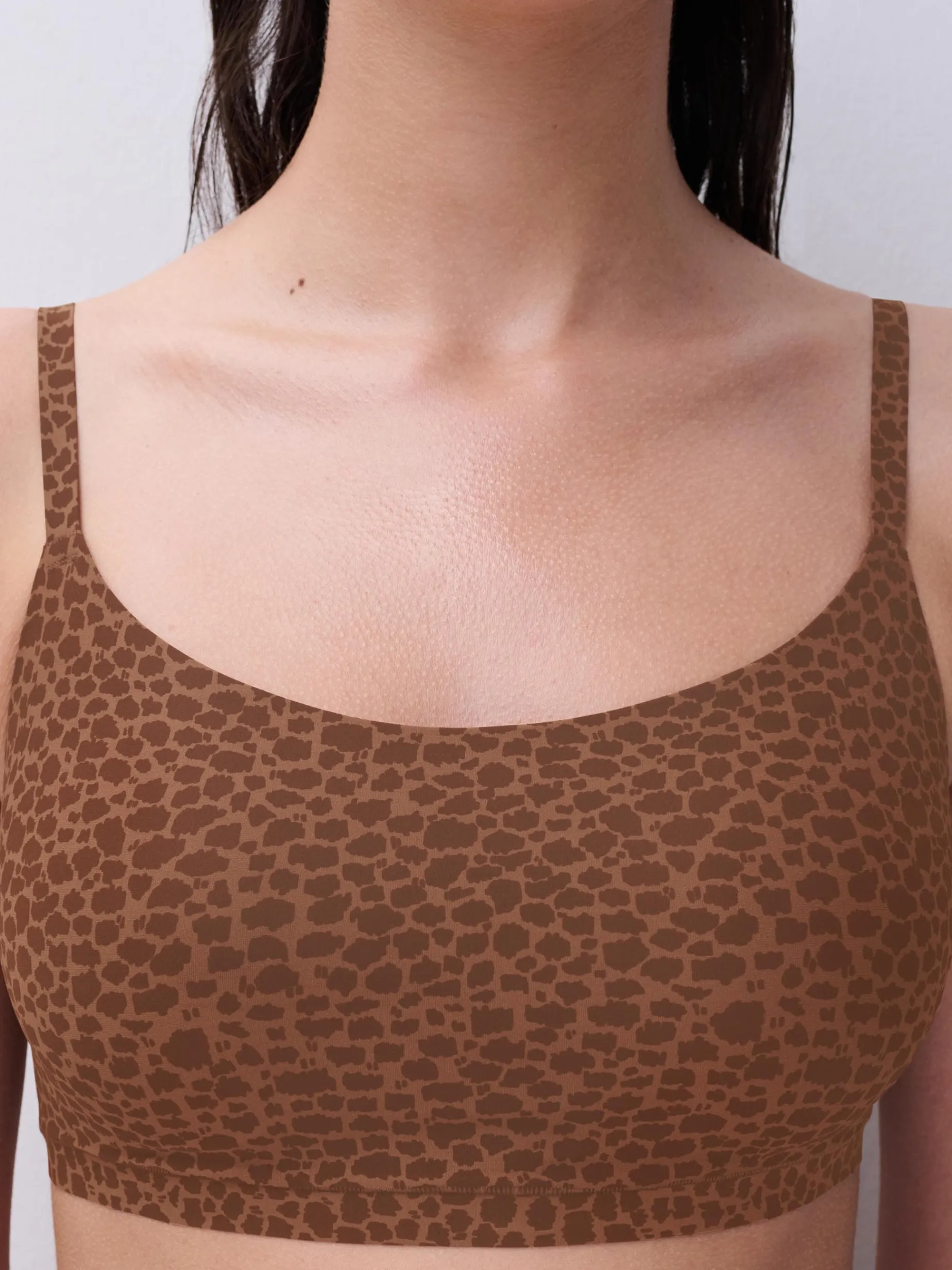 Chantelle Softstretch Softstretch Padded Bralette - Wild Brown