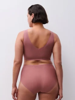 Chantelle Softstretch Softstretch Hoge Taille Slip - Rose des bois
