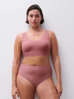 Chantelle Softstretch Softstretch Hoge Taille Slip - Rose des bois