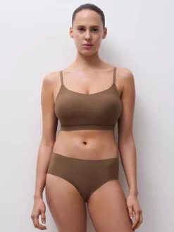Chantelle Softstretch UW BRA WIREFREE - Mocca
