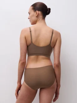 Chantelle Softstretch UW BRA WIREFREE - Mocca