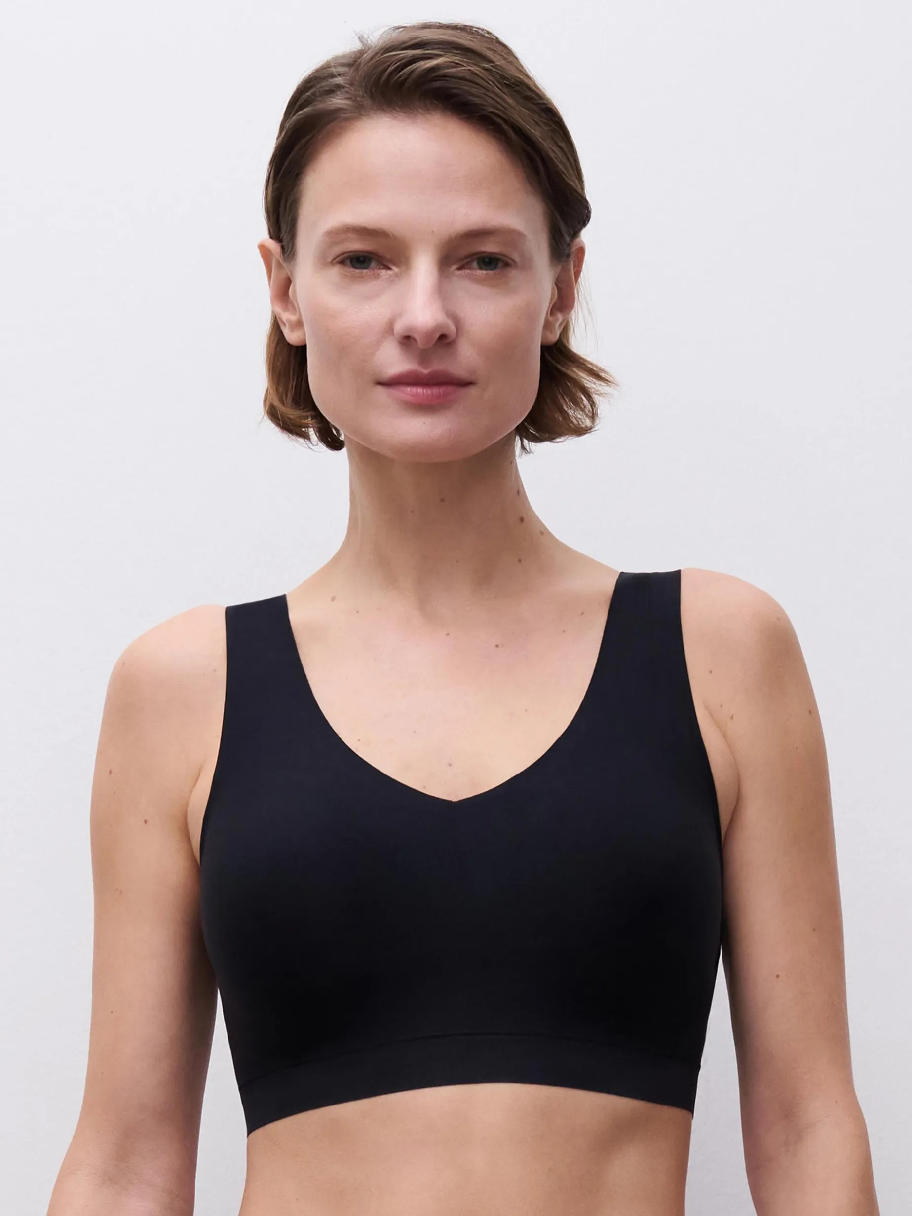 Chantelle Softstretch V-neck top - Zwart
