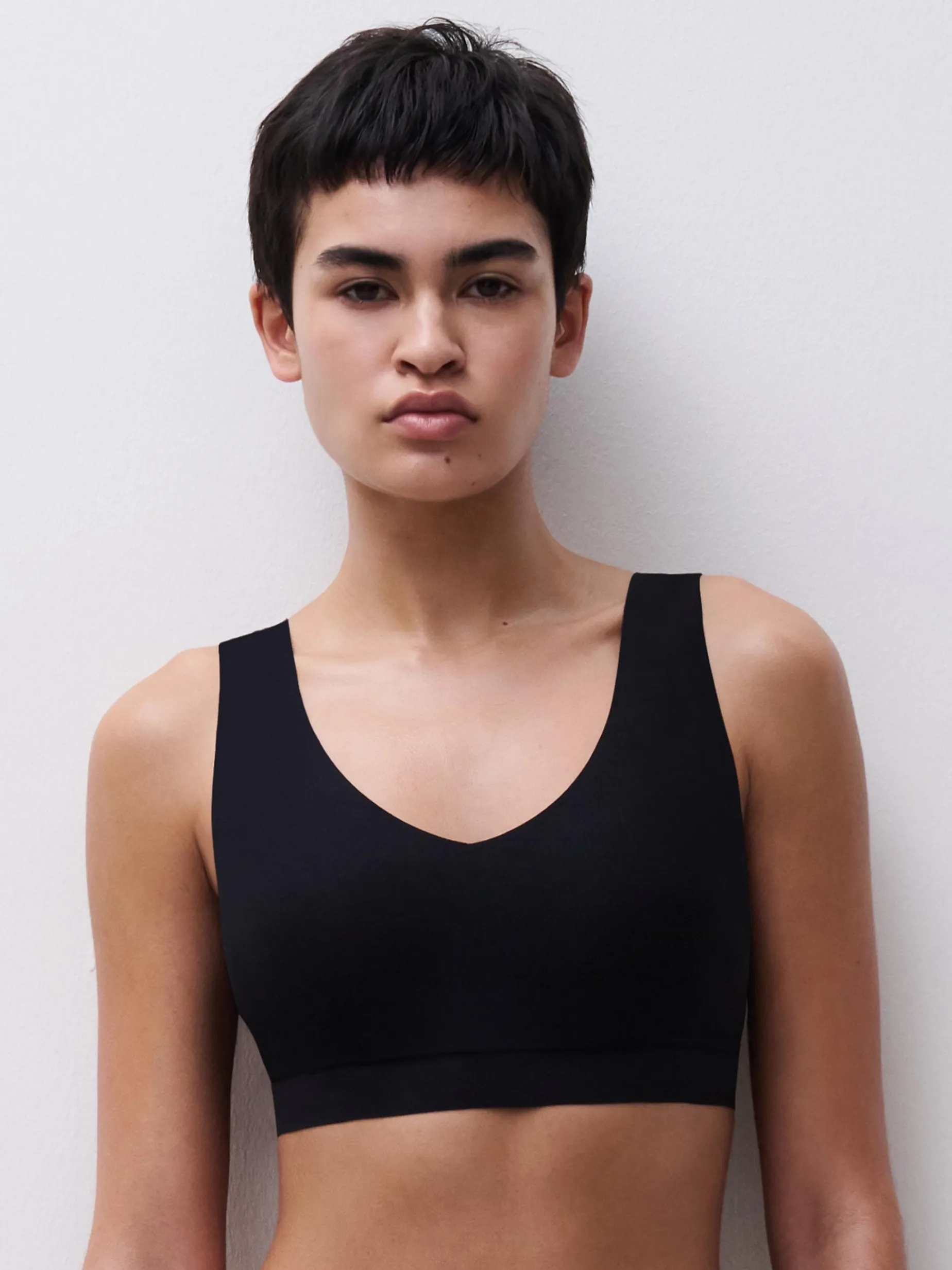 Chantelle Softstretch V-neck top - Zwart