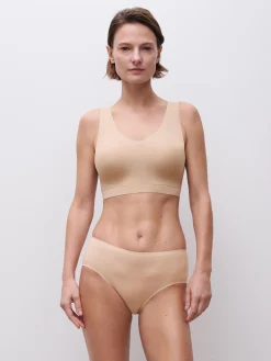 Chantelle Softstretch V-neck top - Beige