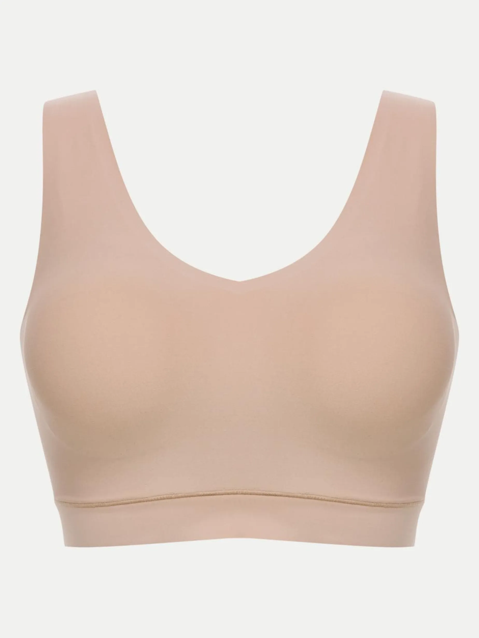 Chantelle Softstretch V-neck top - Goudkleurig Beige