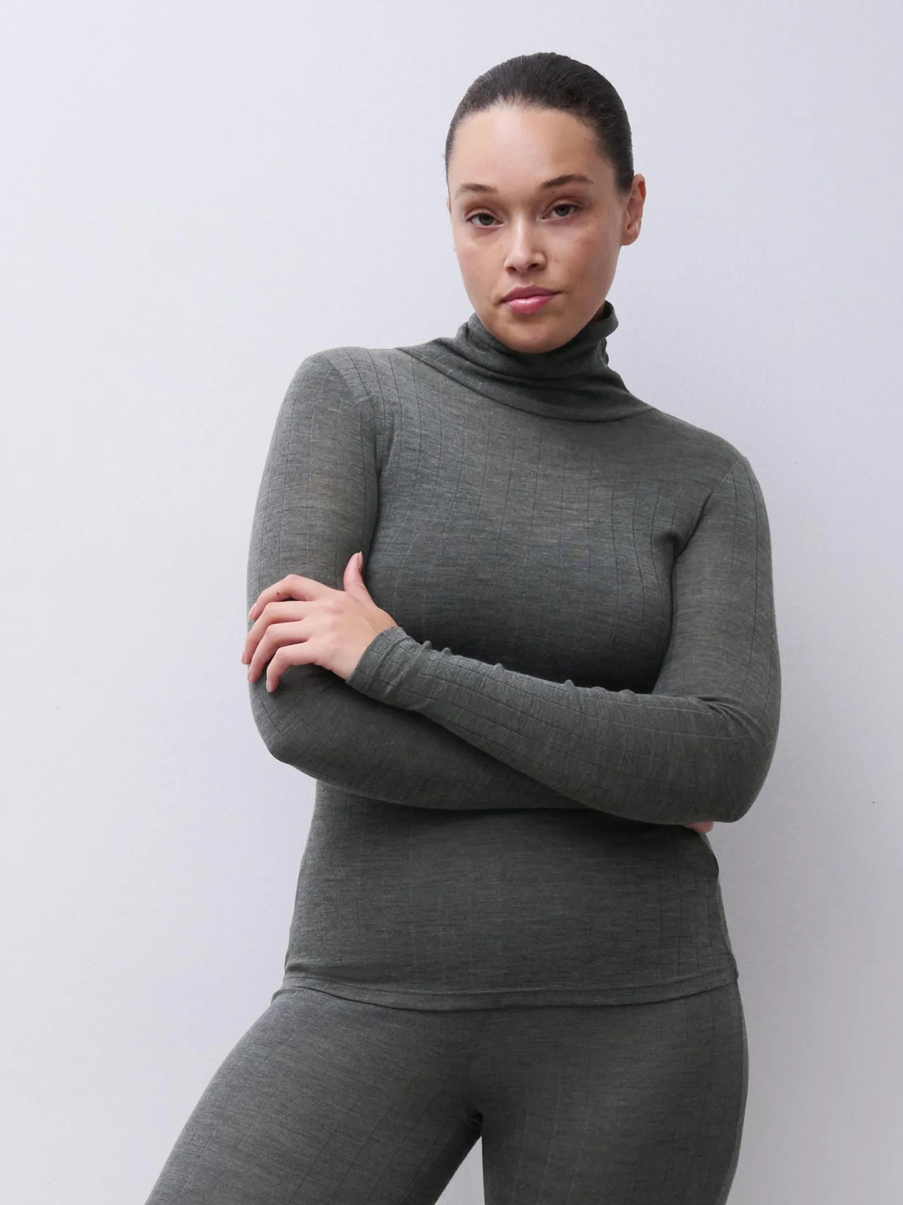Chantelle THERMO COMFORT UW TOP TSHIRT LS - Arduingrijs