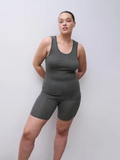 Chantelle THERMO COMFORT UW BO. MID TIGH SHORT - Arduingrijs