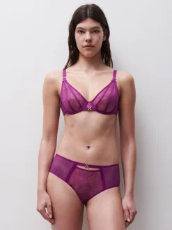 CHANTELLE X XQUISITE Niet Voorgevormde Beugel BH - Ultraviolet