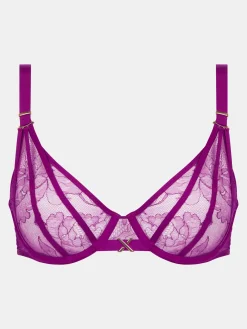 CHANTELLE X XQUISITE Niet Voorgevormde Beugel BH - Ultraviolet