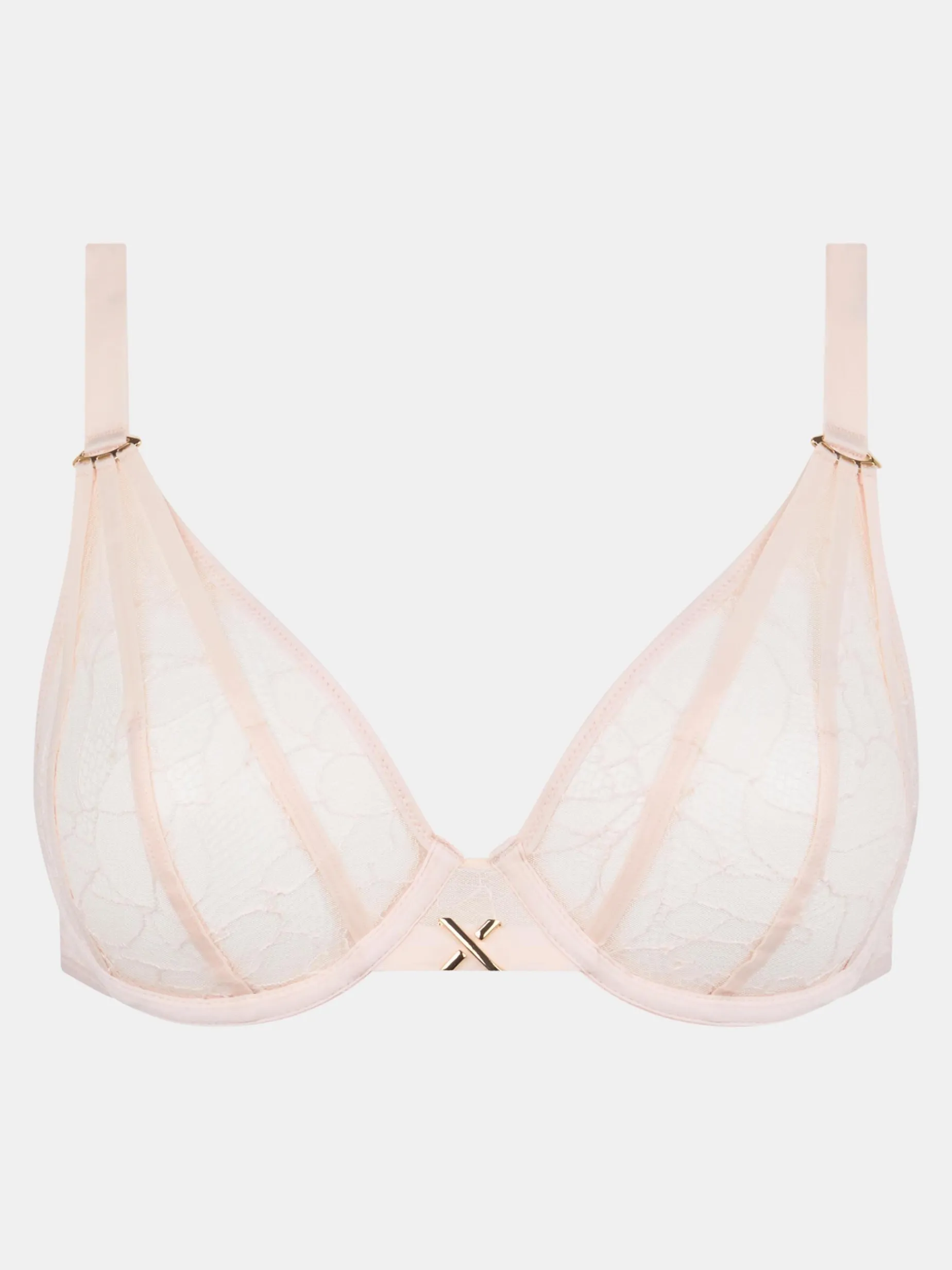 CHANTELLE X XQUISITE Niet Voorgevormde Beugel BH - Taffeta Pink