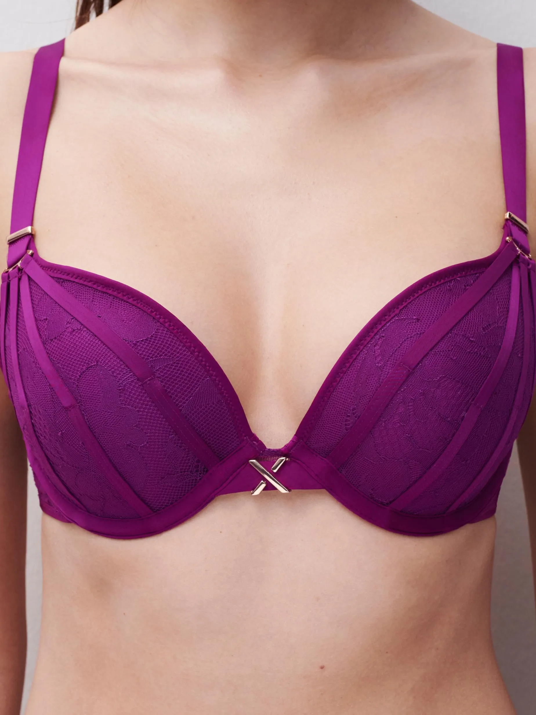 CHANTELLE X XQUISITE Voorgevormde Beugel BH - Ultraviolet