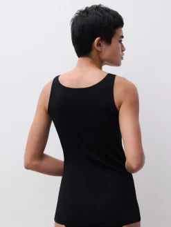 Femilet Basic Cotton Hemd Basis Katoen - Zwart