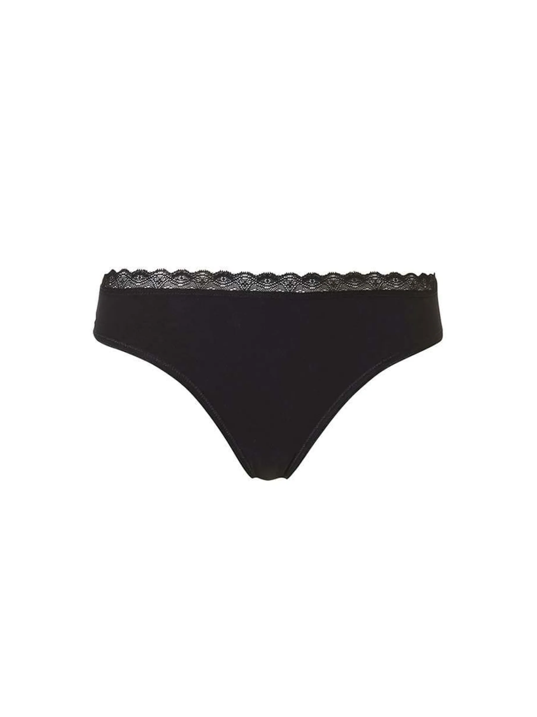 Femilet Basic Lace String - Zwart