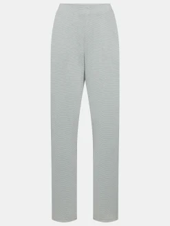 Femilet CHELSEA Lange broek - Oil blue / Egret