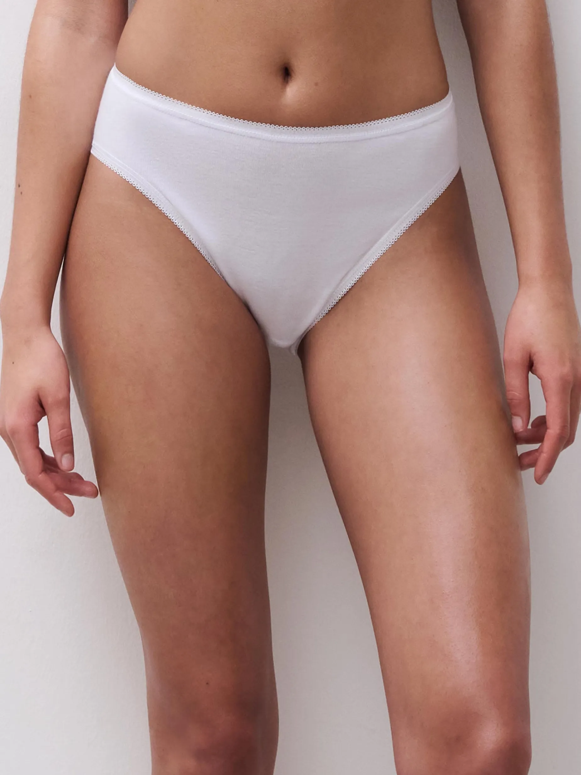 Femilet Debbie Debbie Hoge Taille Slip - Wit