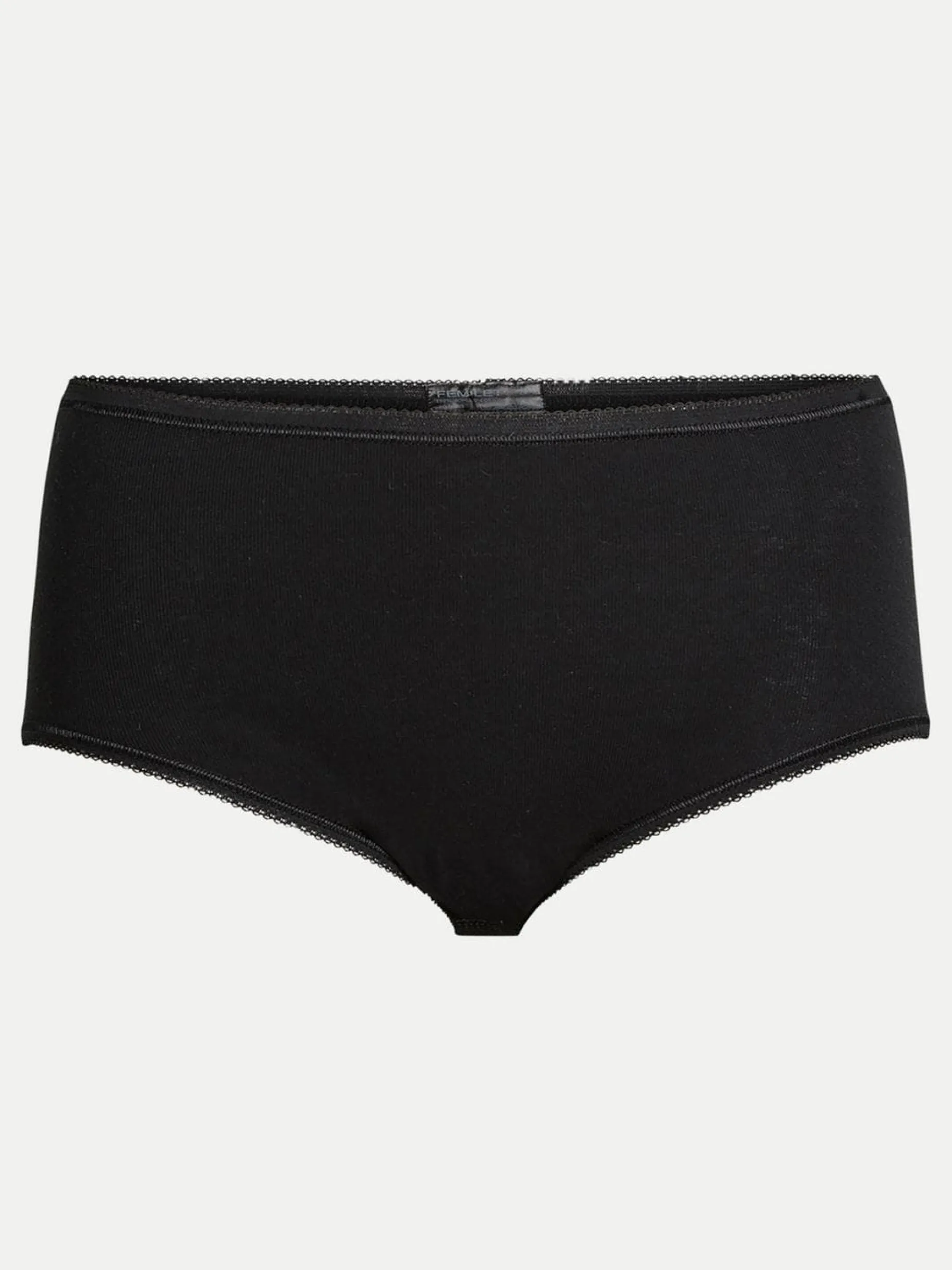 Femilet Debbie Debbie midi trusse - 100% bomuld - Zwart