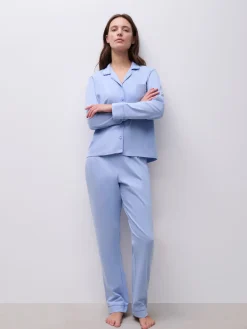Femilet DELILAH Lange broek - Lilac Blue