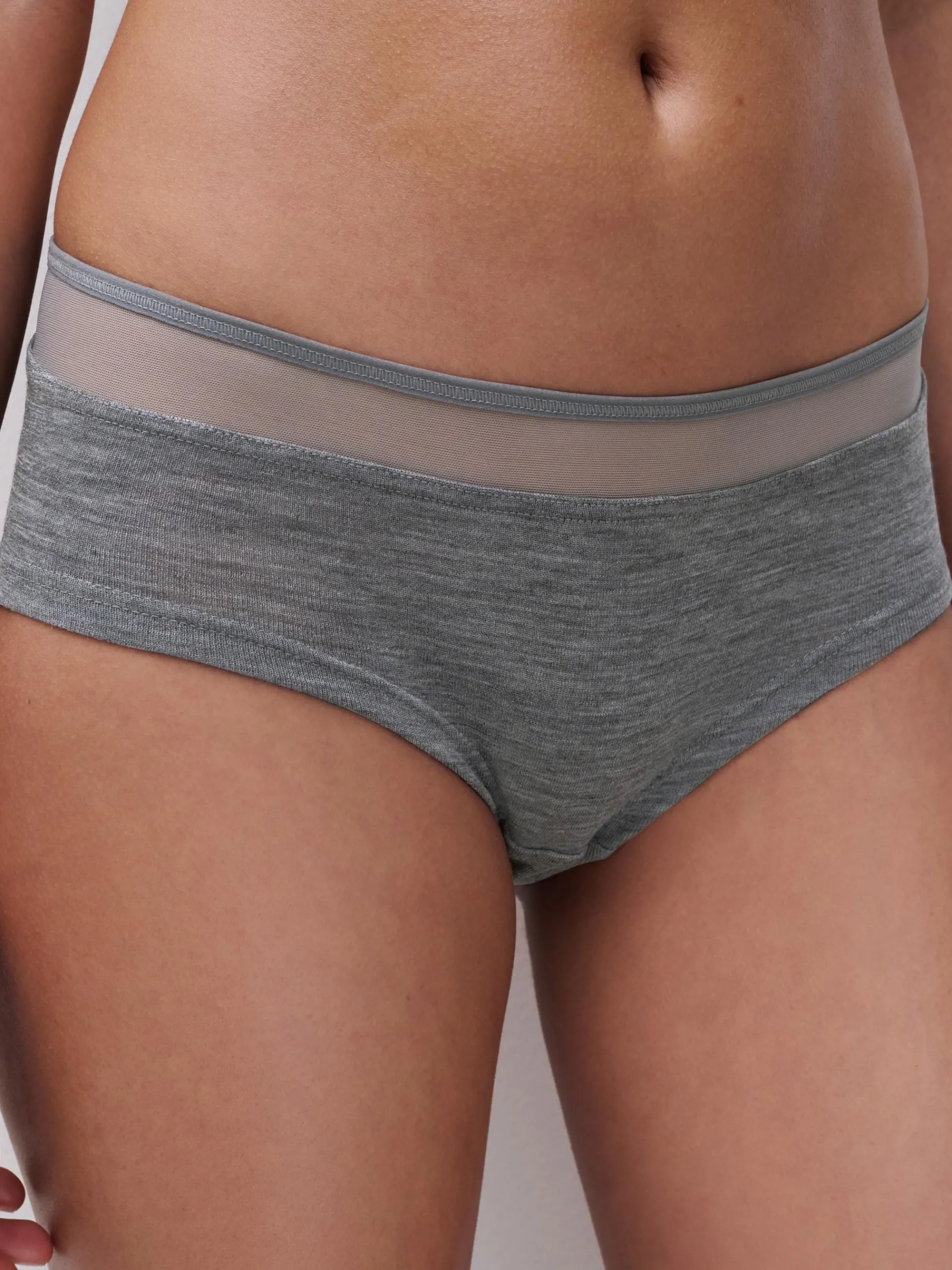 Femilet Juliana Hipster - 100% Merino wol - Heather grey