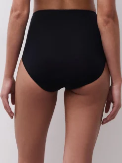 Femilet Juliana Hoge taille slip - 100% Merino wol - Zwart