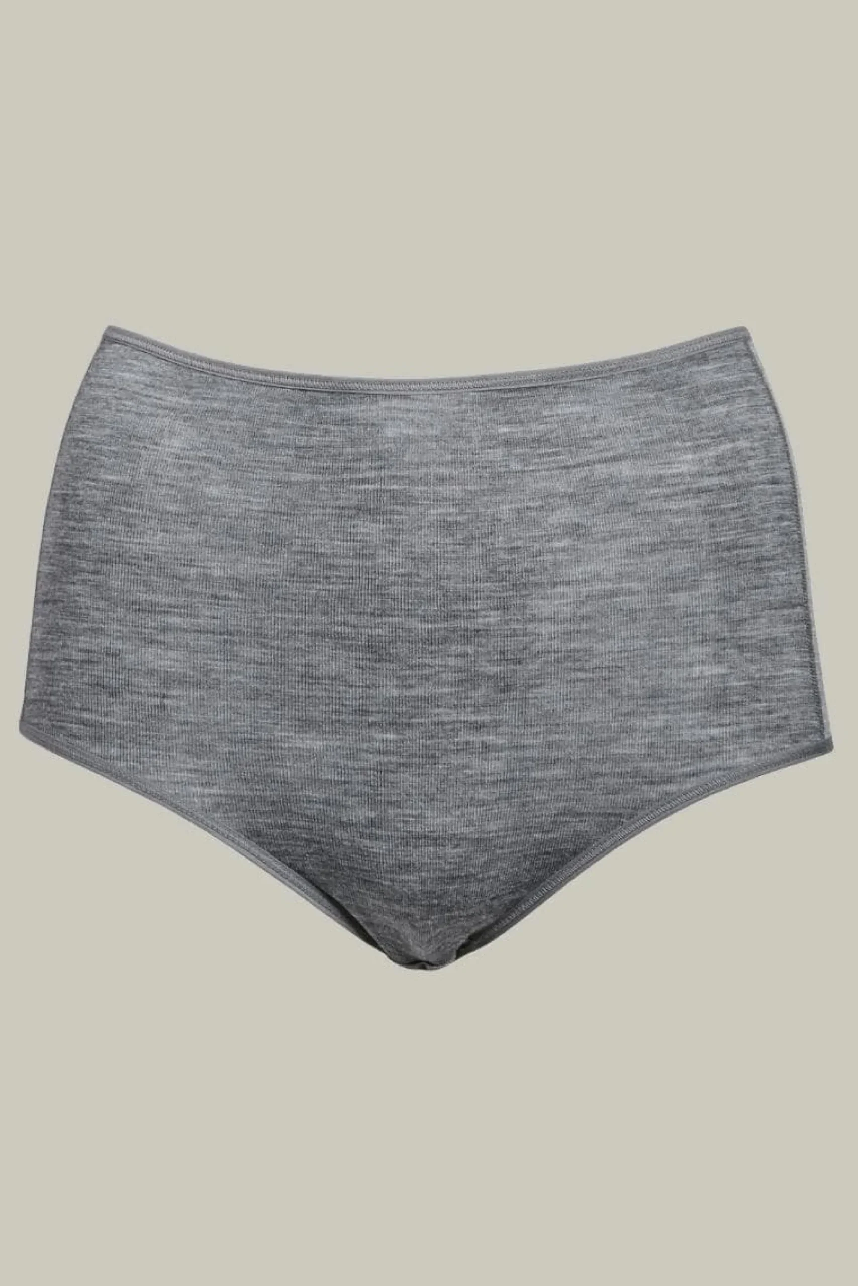 Femilet Juliana Hoge taille slip - 100% Merino wol - Heather grey