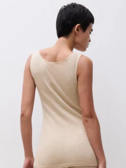 Femilet Juliana Juliana Singlet - 100% Merino wol - Heather nude