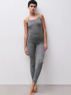 Femilet Juliana Singlet - 100% Merino wol - Heather grey