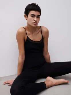 Femilet Juliana Singlet - 100% Merino wol - Zwart