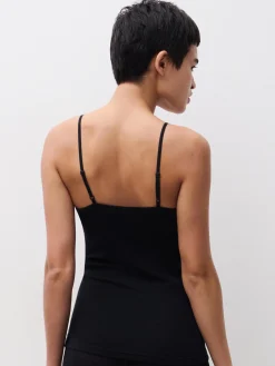 Femilet Juliana Singlet - 100% Merino wol - Zwart