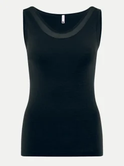 Femilet Juliana Singlet - 100% Merino wol - Zwart