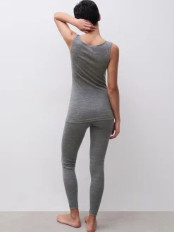 Femilet Juliana Singlet - 100% Merino wol - Heather grey