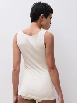 Femilet Juliana Singlet - 100% Merino wol - Ivoor