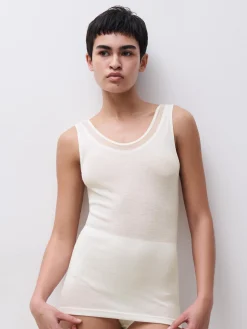 Femilet Juliana Singlet - 100% Merino wol - Ivoor
