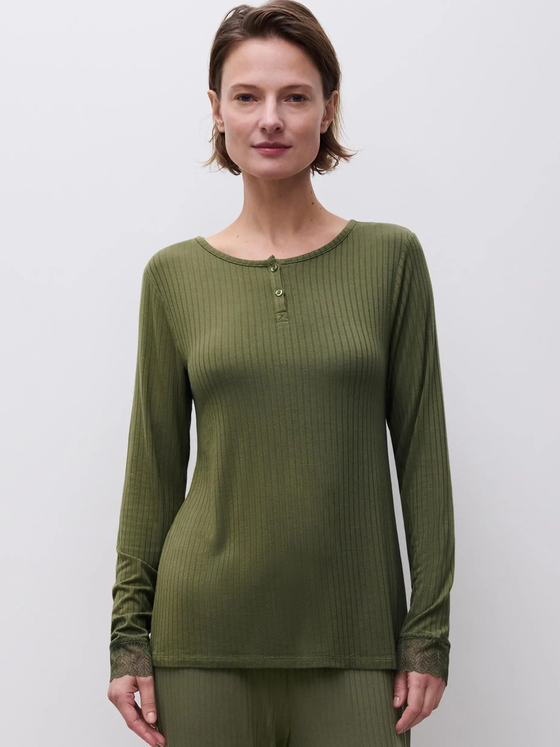 Femilet LAUREL Top lange mouw - Winter Moss