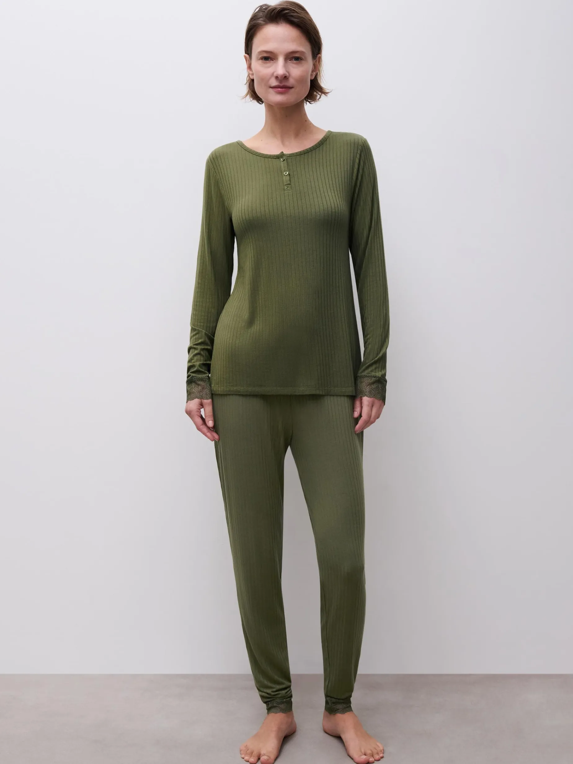 Femilet LAUREL Top lange mouw - Winter Moss
