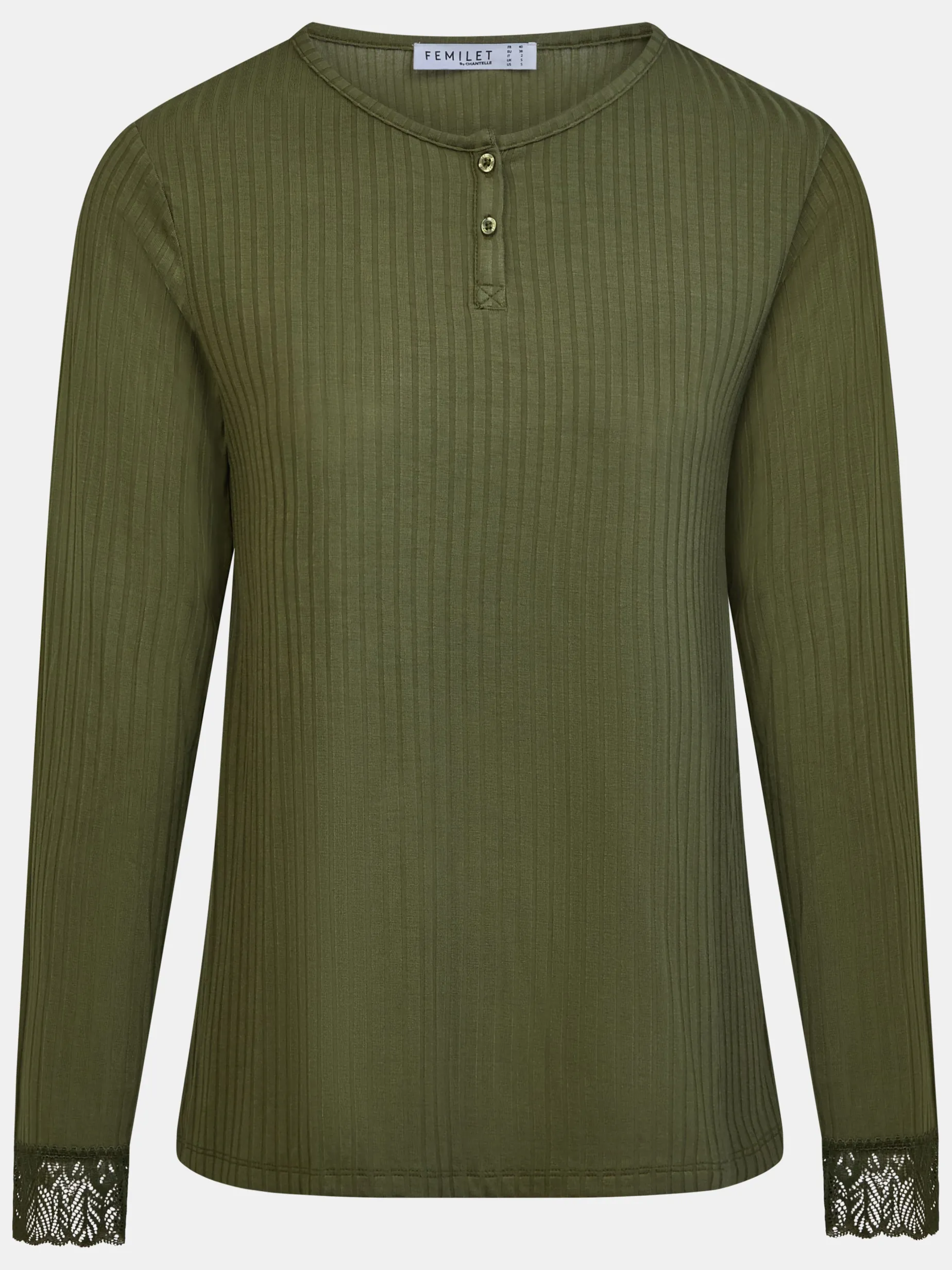 Femilet LAUREL Top lange mouw - Winter Moss