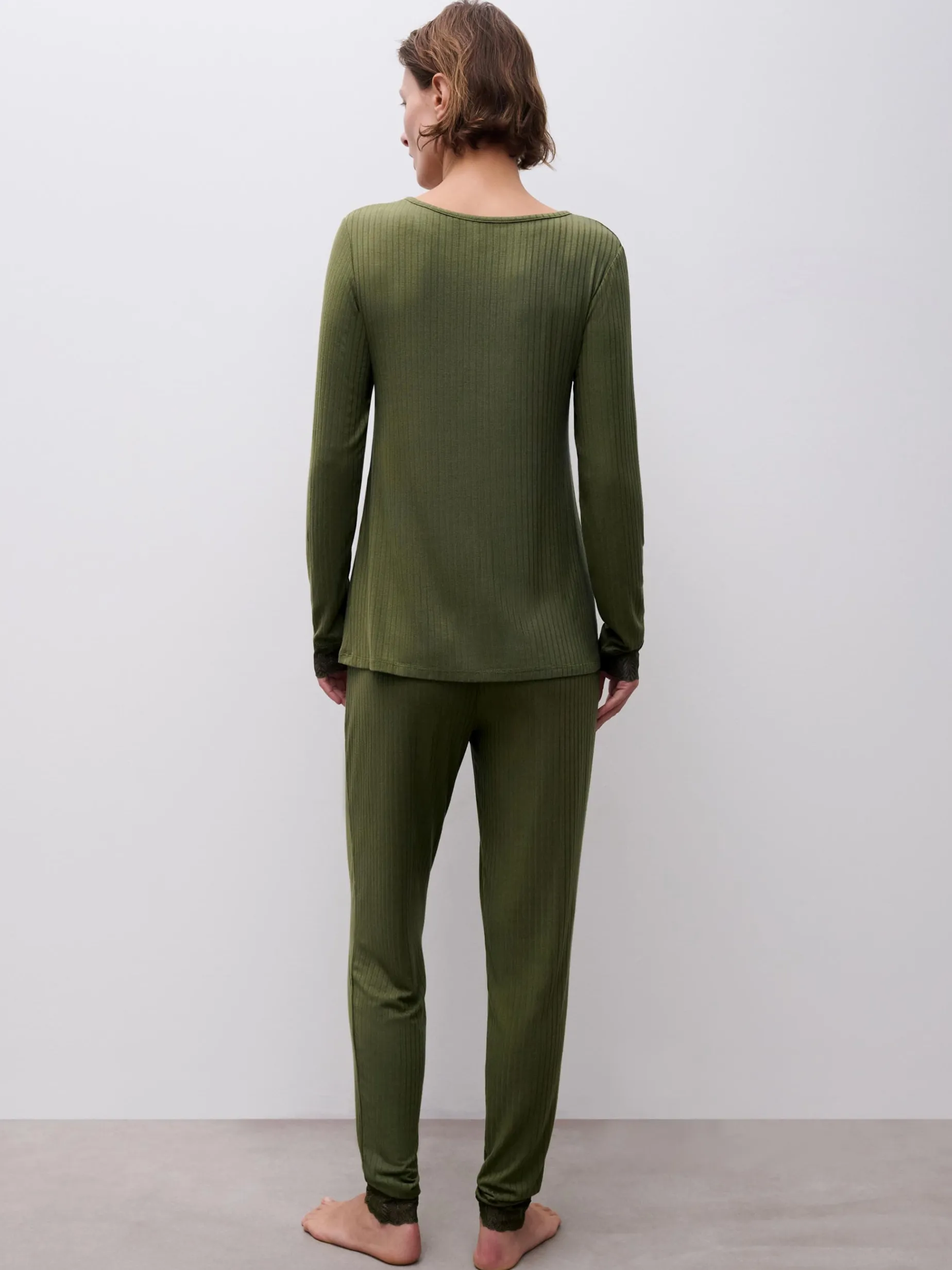Femilet LAUREL Top lange mouw - Winter Moss