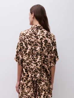 Femilet LAYLA Top korte mouw - Acorn Leo
