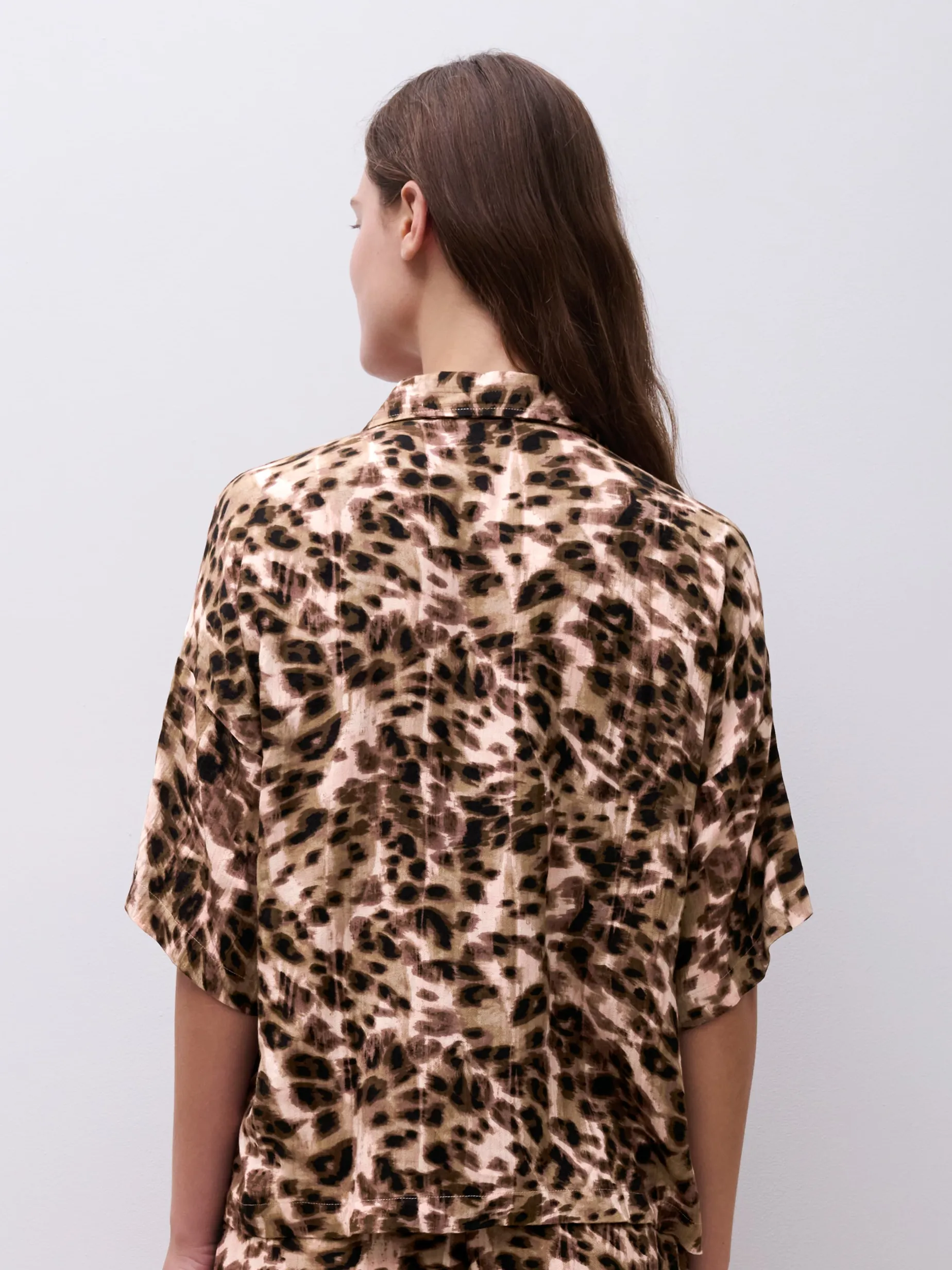 Femilet LAYLA Top korte mouw - Acorn Leo
