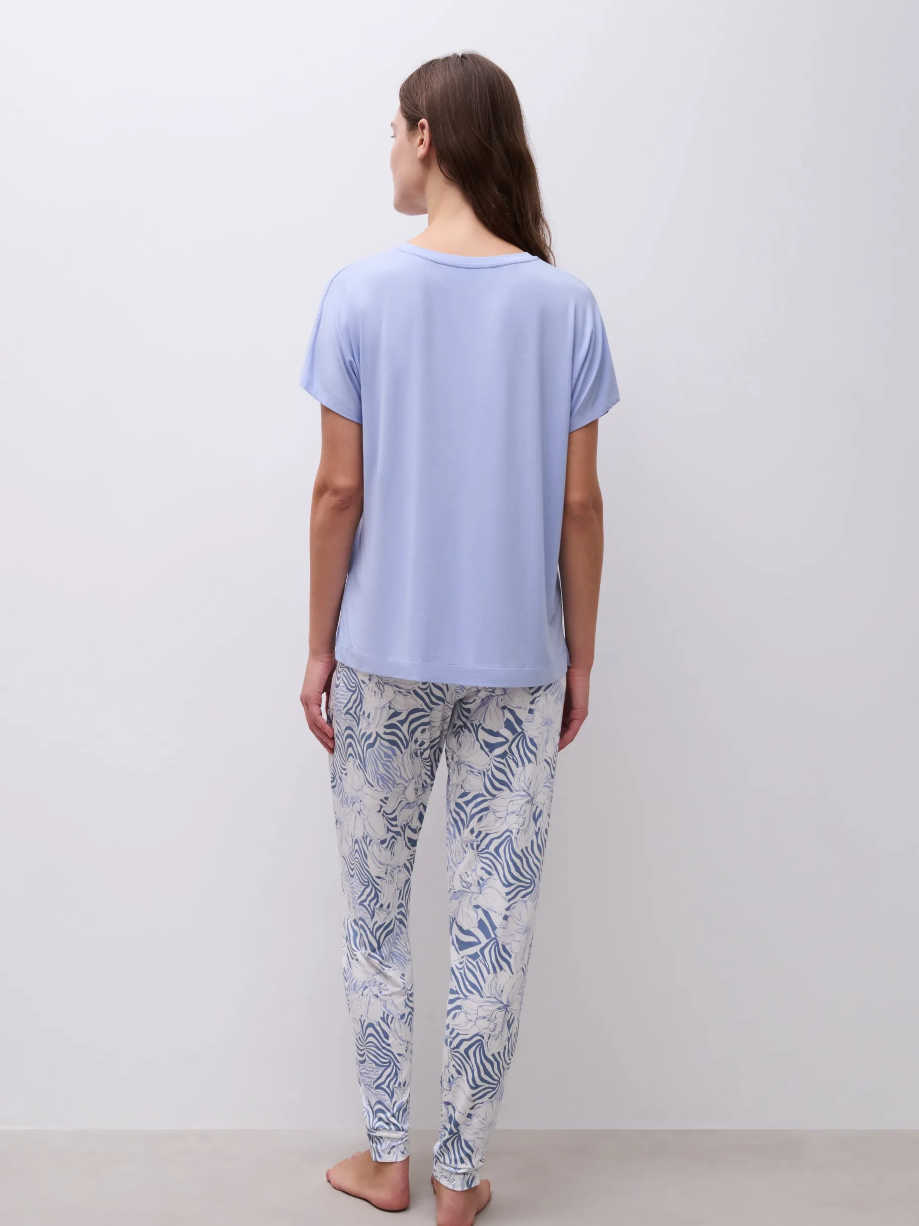 Femilet LORAINE Top korte mouw - Lilac Blue